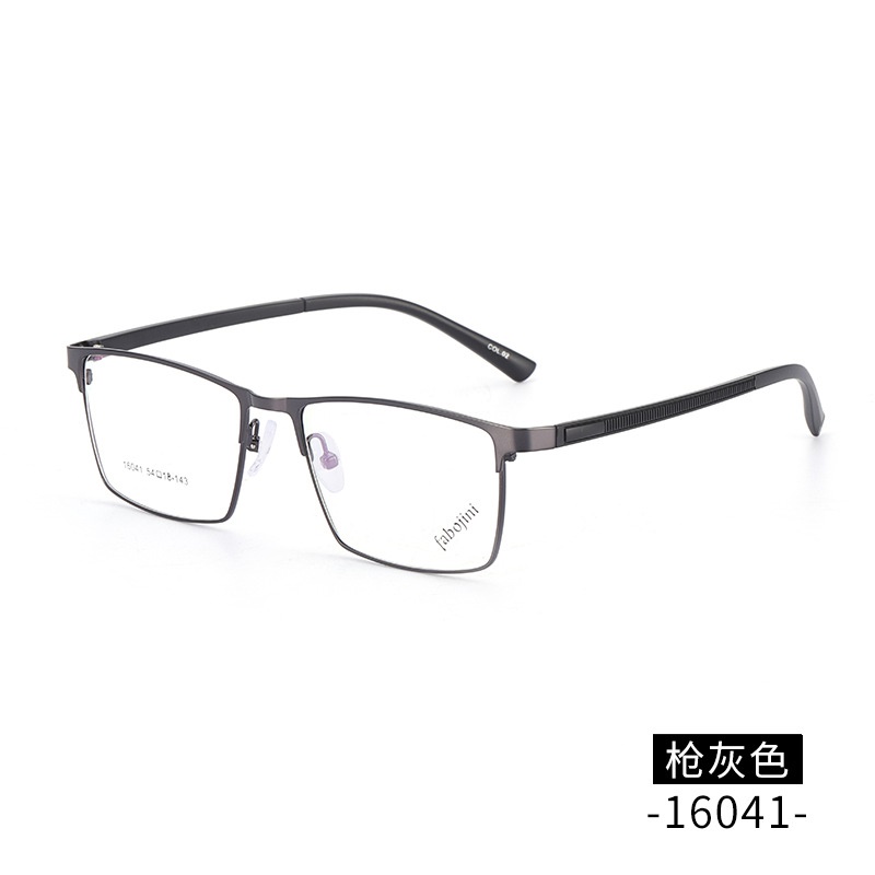 【友顺】钢板眼镜全框架方形镜架16041新款TR腿眼镜框丹阳工厂
