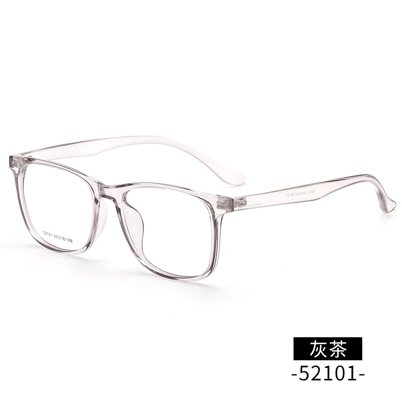 丹阳近视眼镜tr90批发52101男款大号全框架眼镜 女金属牙TR眼镜架
