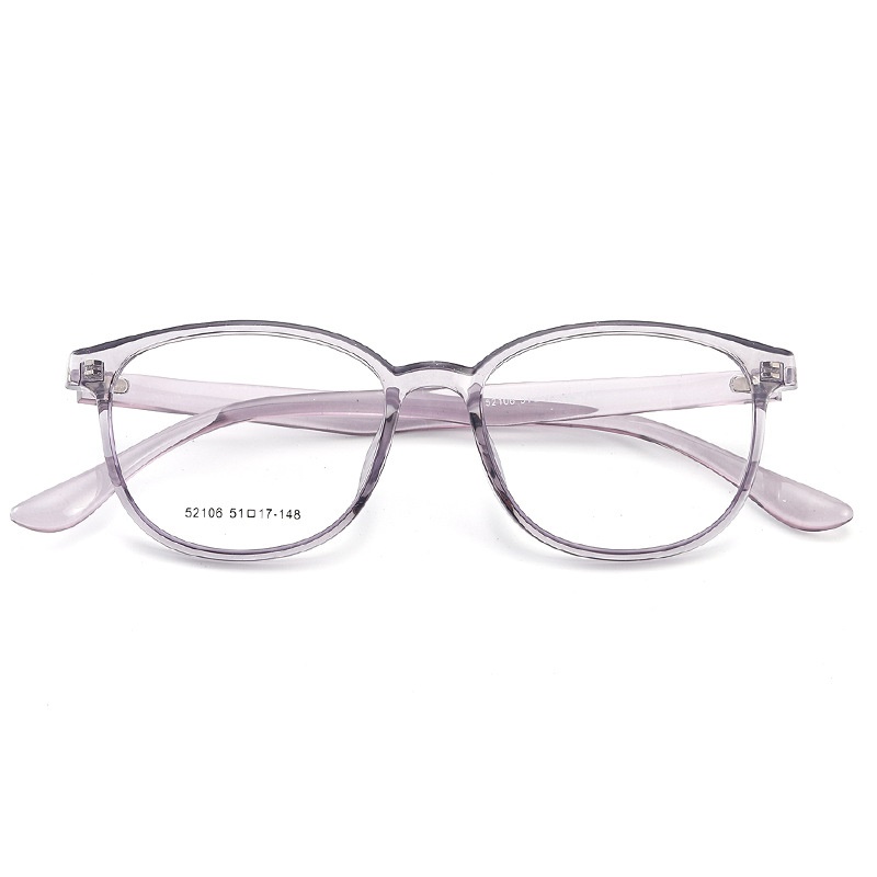 丹阳近视眼镜tr男女款中号52106全框架眼镜 网红TR90镜架金属铰链