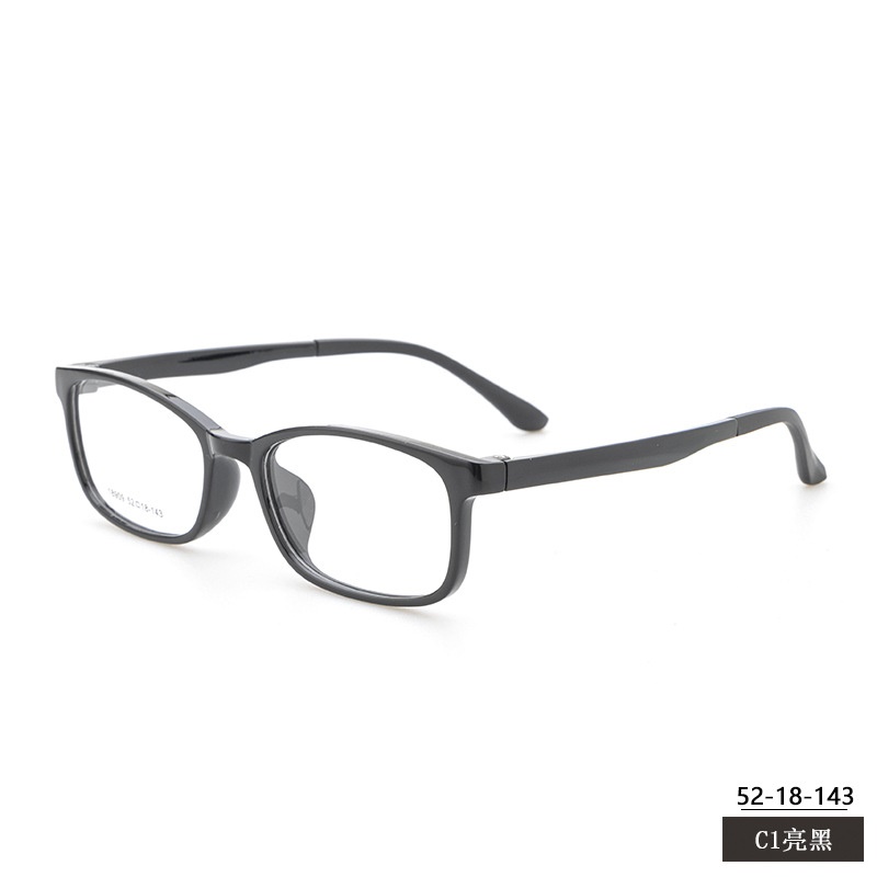丹阳厂家批发近视眼镜tr90全框架18909学生眼镜 男女带脚套TR镜架