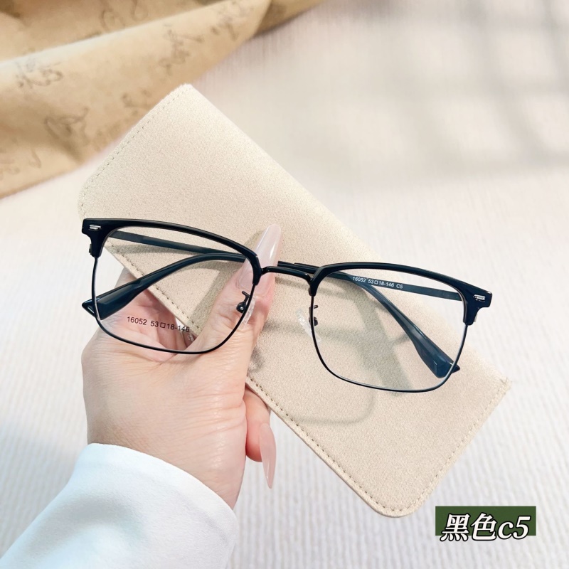 新款时尚眉毛眼睛架素颜眉线框16052斯文痞帅丹阳眼镜工厂批发