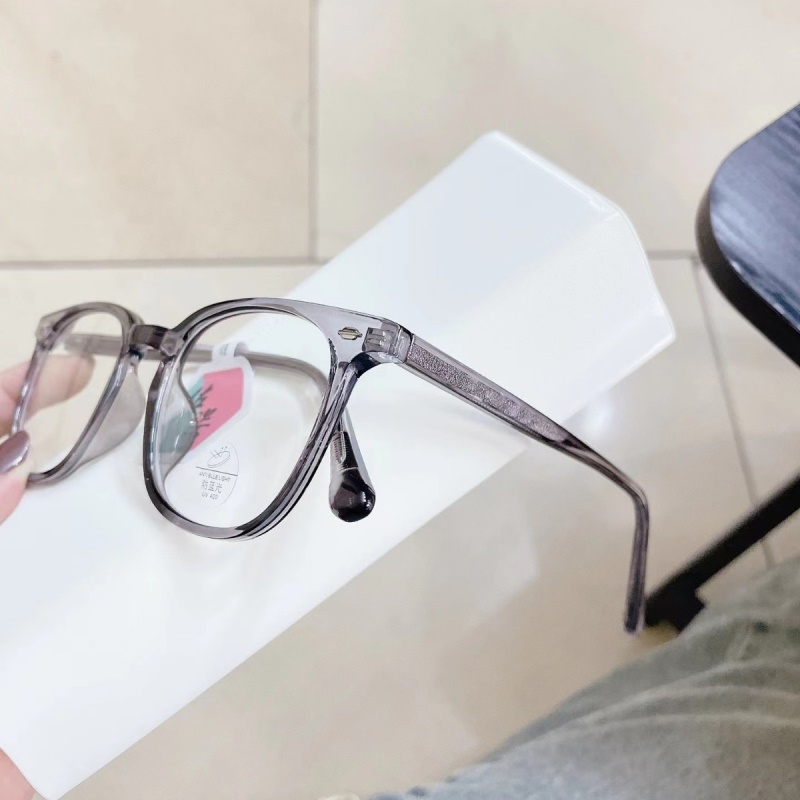 网红同款TR镜框女素颜眼镜可配近视防蓝光护目眼镜男时尚镜批发