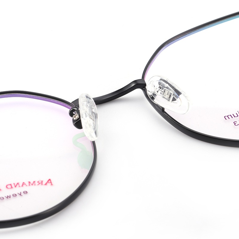 多色小红书复古眼镜 深圳电镀多边形开球镜架22087男女式平光眼镜