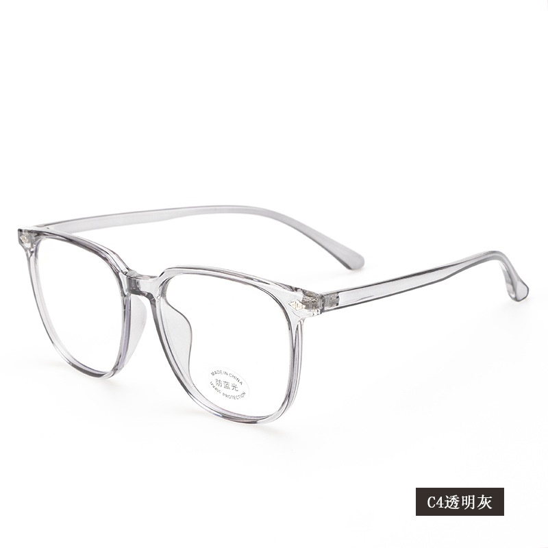 透明平光镜小红书同款30219电脑护目镜复古男学生tr90大框眼镜女