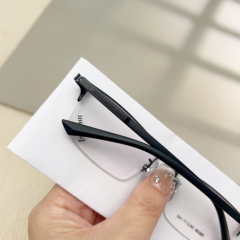 丹阳友顺新款钢板金属合金眼镜架半框男款眼镜16036 近视眼镜框