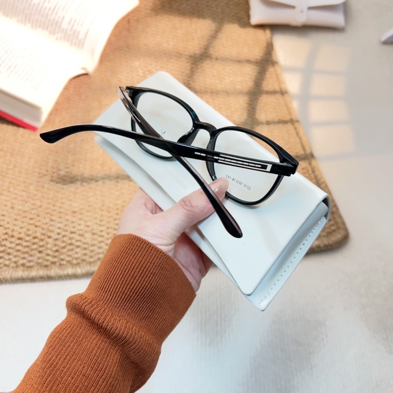 时尚新款透明水晶tr腿眼镜批发2210小红书近视眼镜框TR90眼镜架
