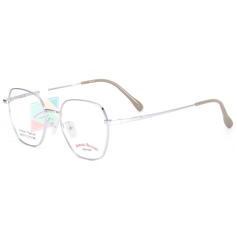 开球复古眼镜架22078抖音同款平光镜 深圳电镀时尚金属男女士镜框