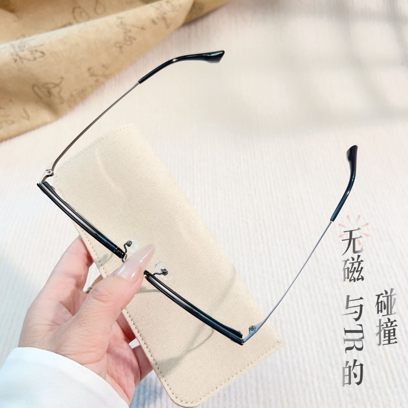 新款时尚眉毛眼睛架素颜眉线框16052斯文痞帅丹阳眼镜工厂批发