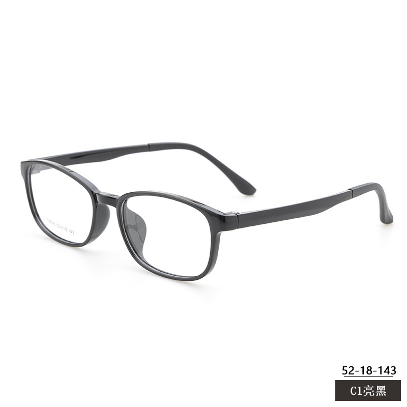 丹阳近视眼镜TR90批发18916男款中小号全框架眼镜 女超轻tr眼镜架