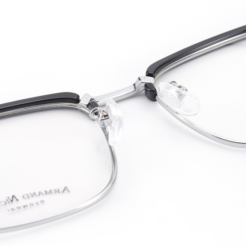 男女士TR90眉毛框架 时尚网红同款8732眉线架潮款黑框眼镜 复古