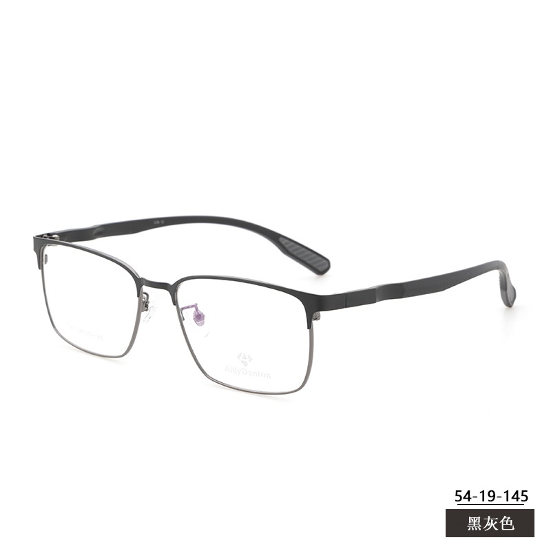 运动钢板眼镜架跨境批发7748男士金属休闲全框架 光学眼镜架丹阳