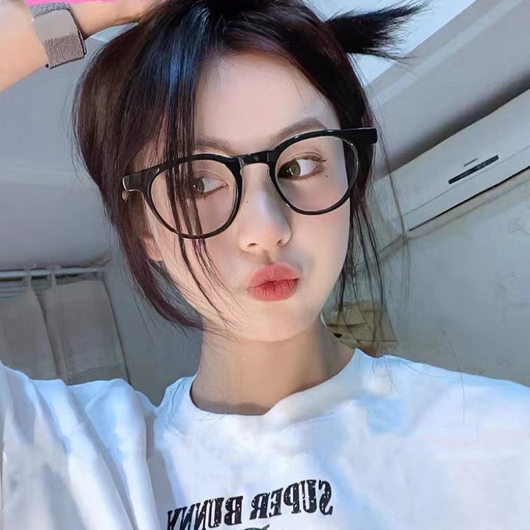 新款TR透明网红同款可配度数防蓝光眼镜框素颜近视眼镜框韩版小框