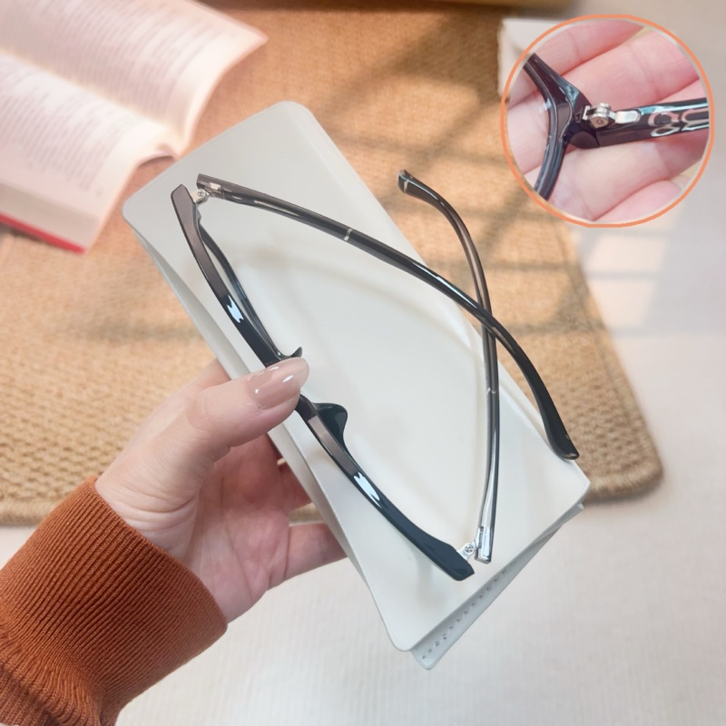 时尚新款透明水晶tr腿眼镜批发2207近视眼镜框青少年TR90眼镜架