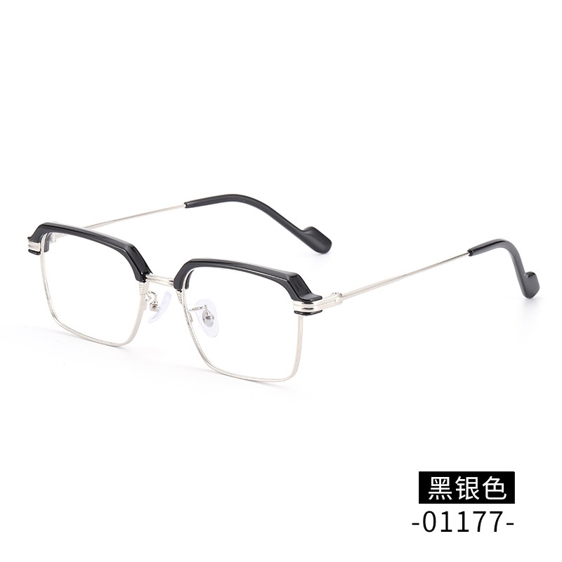 痞帅男眉毛眼镜架 丹阳工厂01177板材眉线框潮款网红爆款复古眼镜