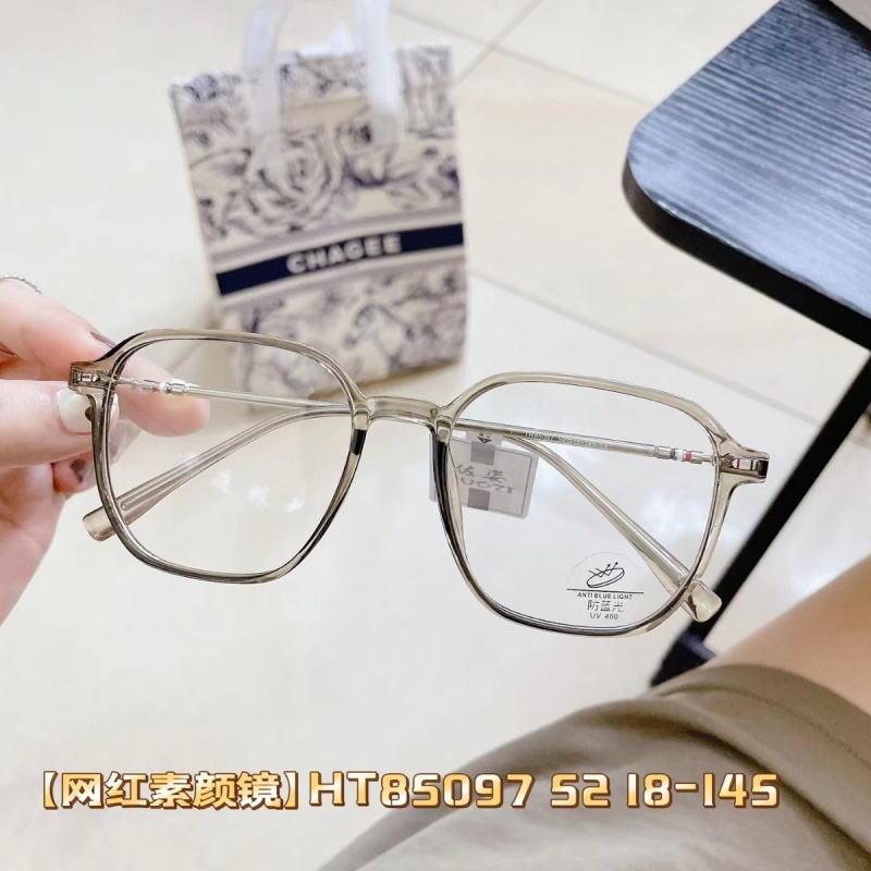 小红书新款防蓝光平光镜复古眼镜框黑色显瘦 素颜大框tr网红镜框