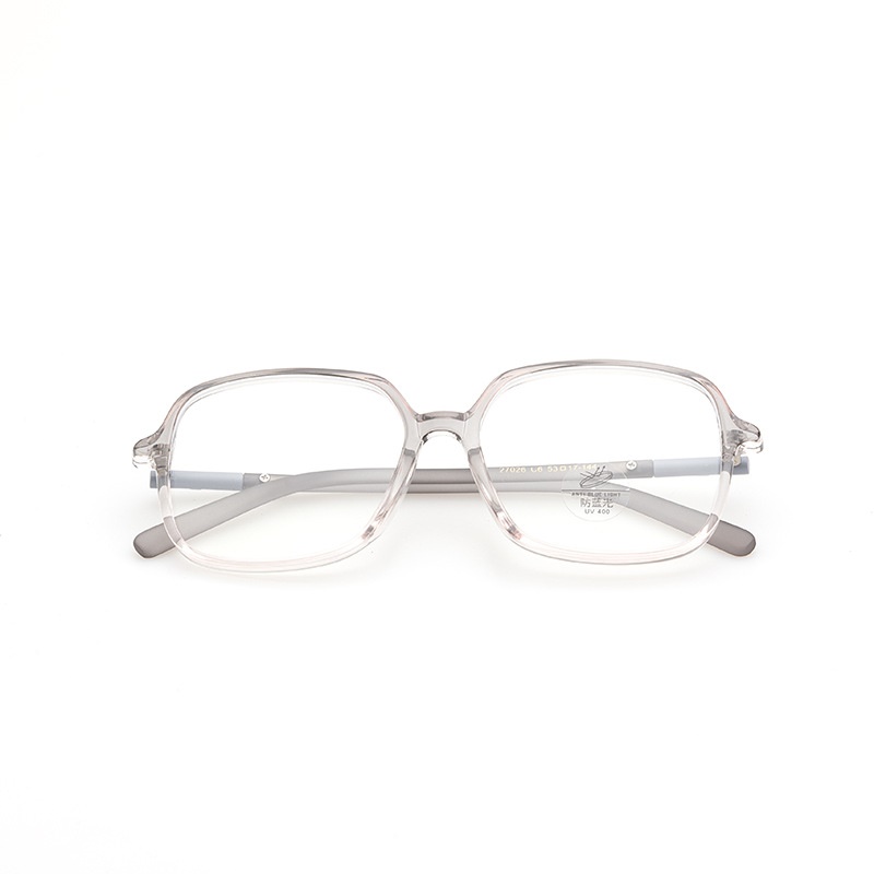 新款TR90抖音同款男可配度数防蓝光平光镜素颜女眼镜框书呆子眼镜