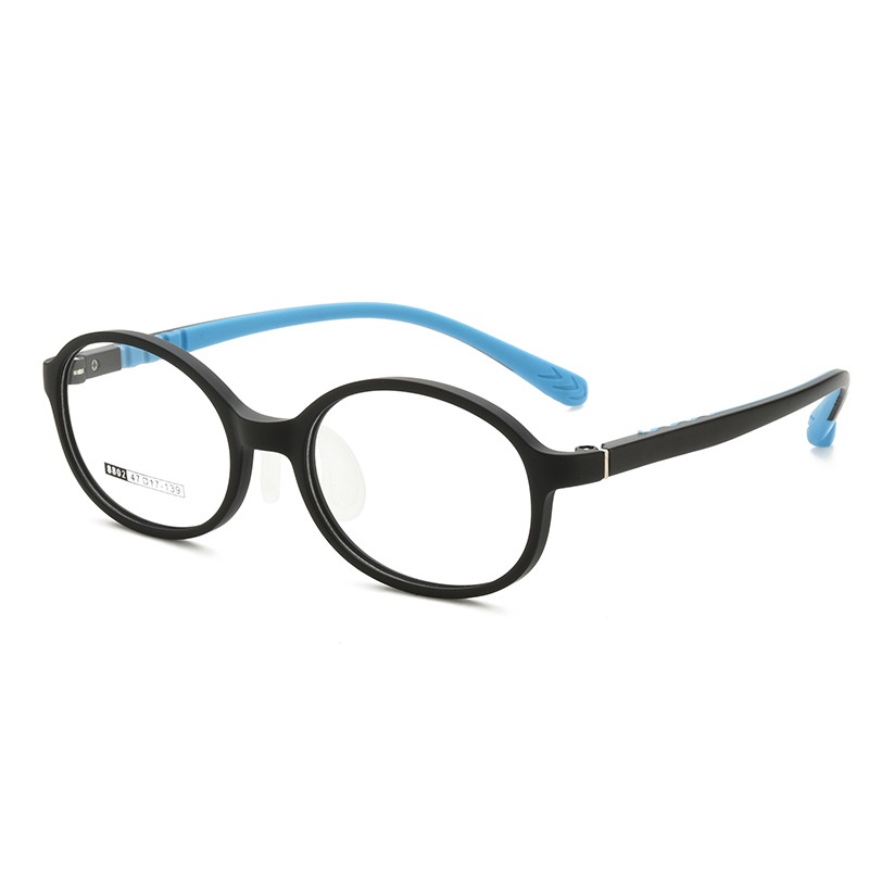 新款儿童眼镜框 超轻硅胶鼻托学生眼镜架 配近视眼镜框