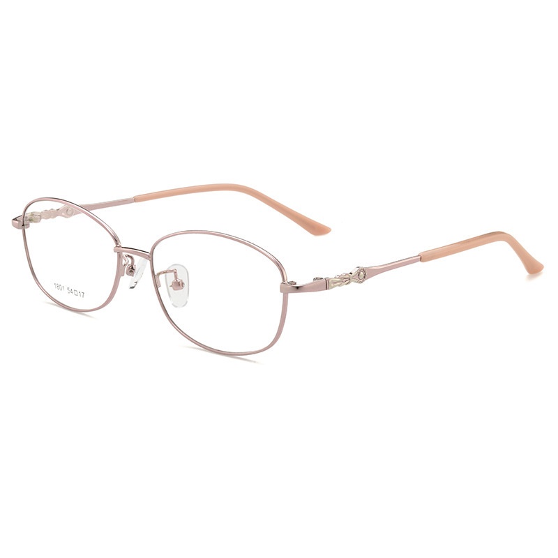 新款近视眼镜架时尚全框大框超轻女士商务椭圆架