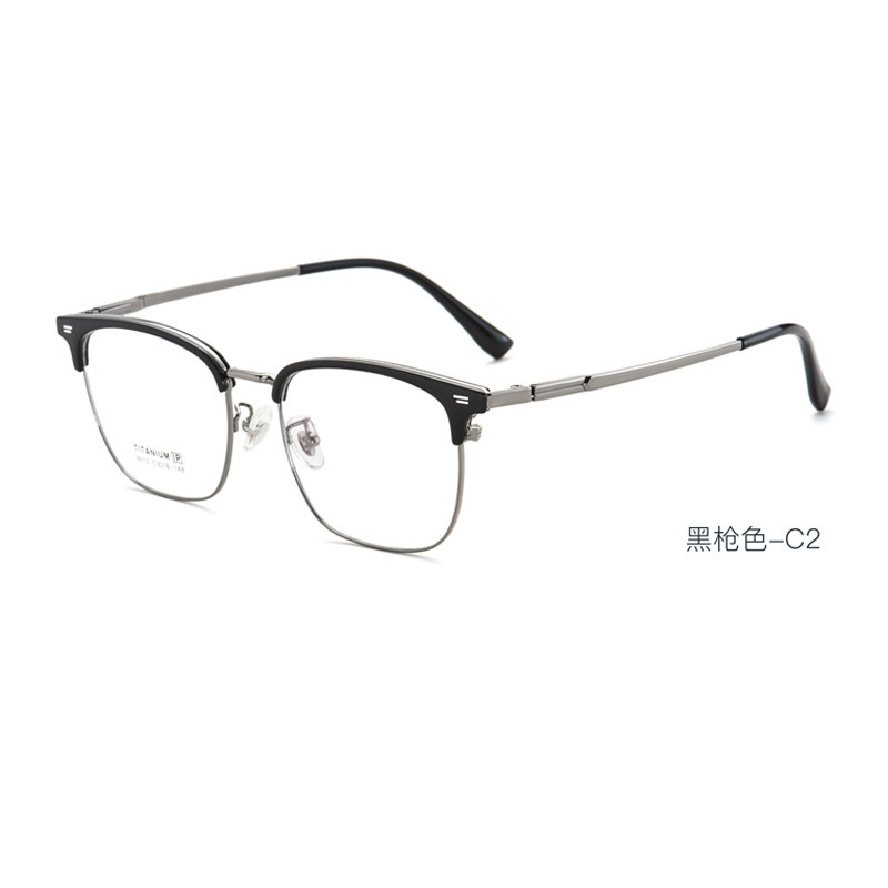 商务眼镜男款超轻黑框丹阳眼镜批发镜框全框眼镜架