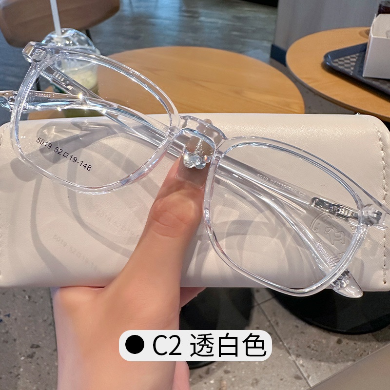TR眼镜框 超轻方框圆脸显瘦素颜近视可配度数眼镜架男女同款