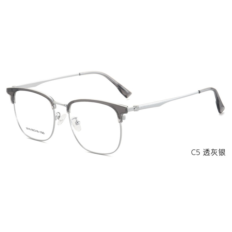 新款商务男款眼镜 大脸男士镜框防蓝光眼镜