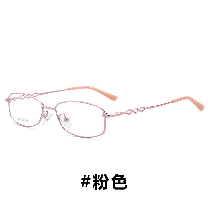 新款近视眼镜架时尚复古椭圆形全框眼镜框女士金属合金眼镜架
