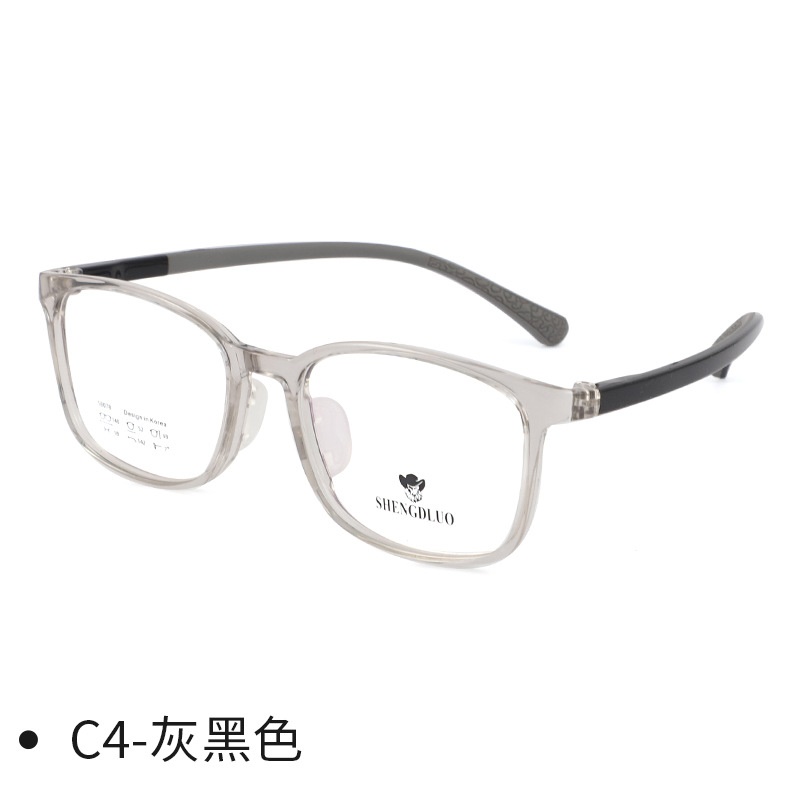 简约方框学生双色近视镜超轻tr90眼镜框丹阳儿童镜架