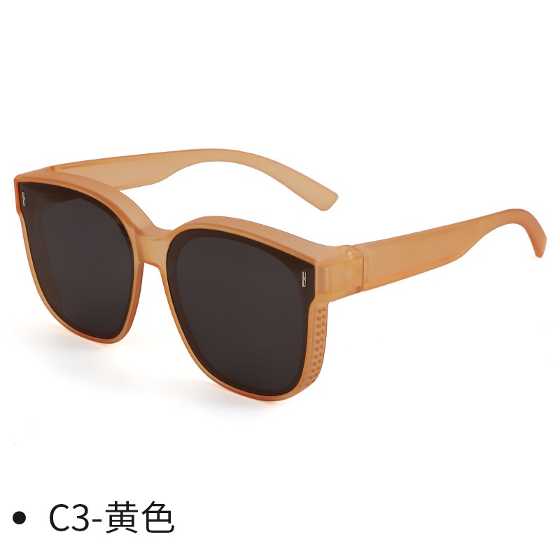 套镜新品网红同款偏光驾驶镜时尚大框防晒近视眼镜太阳镜