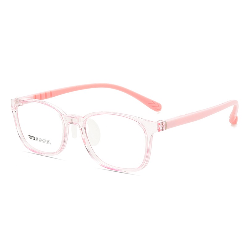 儿童硅胶眼镜框 软鼻托不压鼻镜框 近视眼镜青少年眼镜框