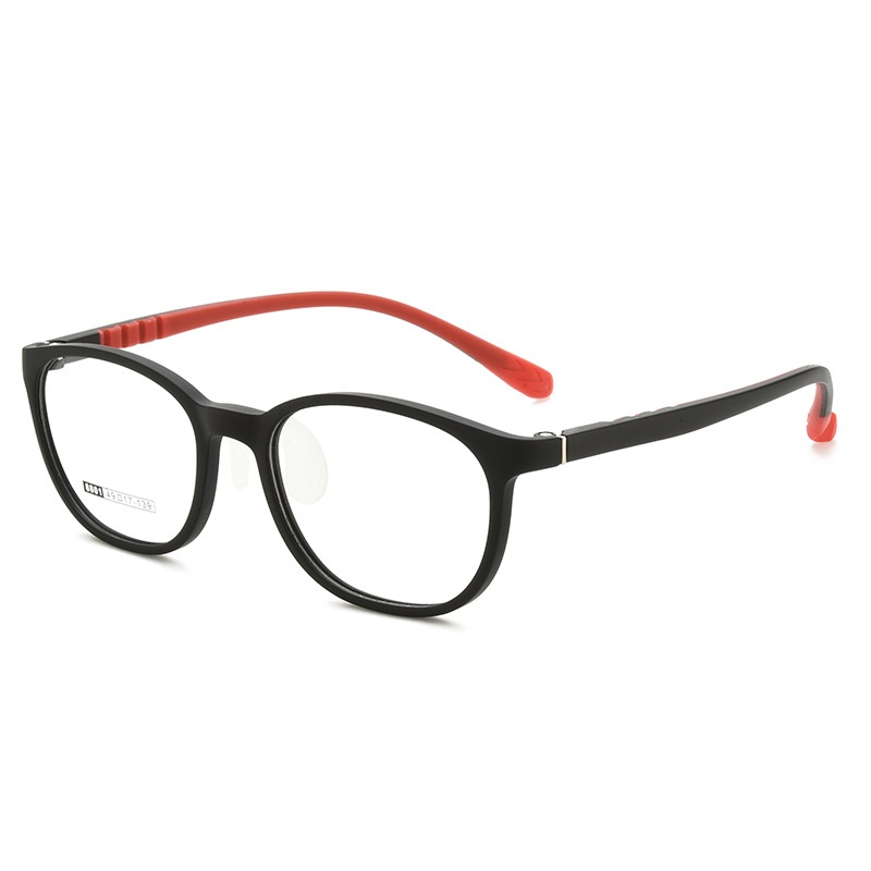 儿童镜架 亲肤防过敏镜框 硅胶眼镜 高品质弹力大镜框不压鼻