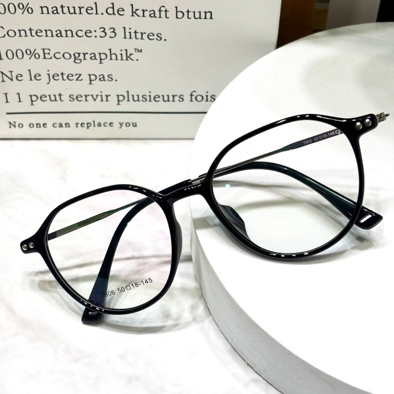 网红超轻TR学生眼镜时尚新款全框眼镜镜架可配度数