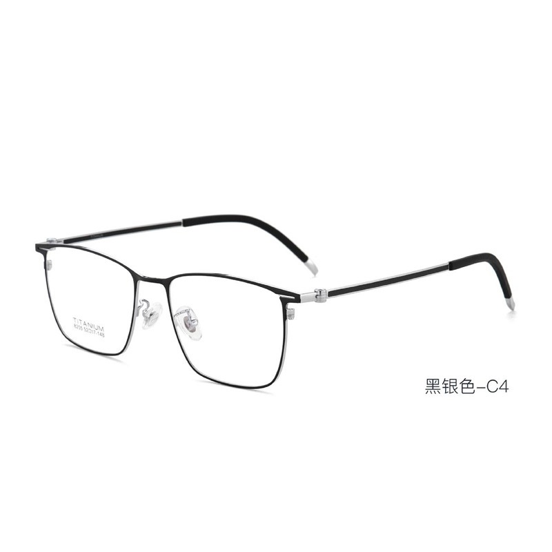 近视眼镜框男商务复古休闲平光
