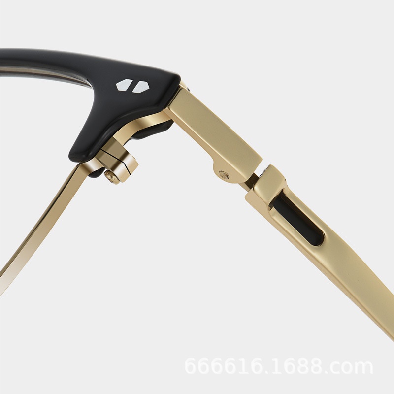 超轻纯钛方框近视眼镜 男眼镜高级感眼镜框