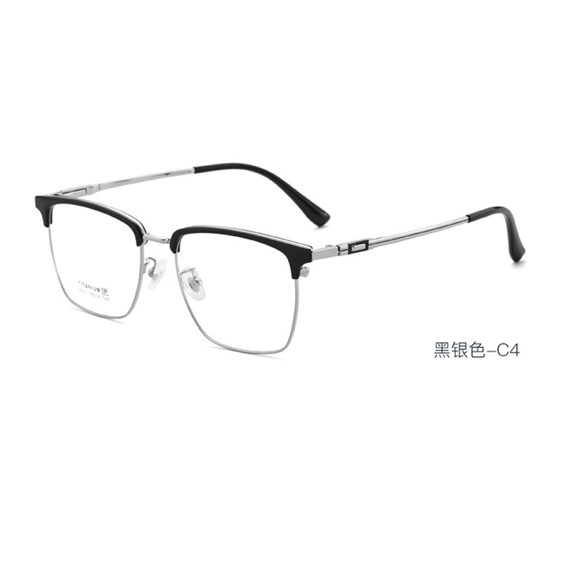 全框眼镜框大脸平光镜大框眼镜男超轻镜框