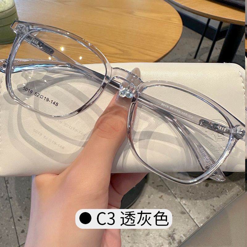 TR眼镜框 超轻方框圆脸显瘦素颜近视可配度数眼镜架男女同款