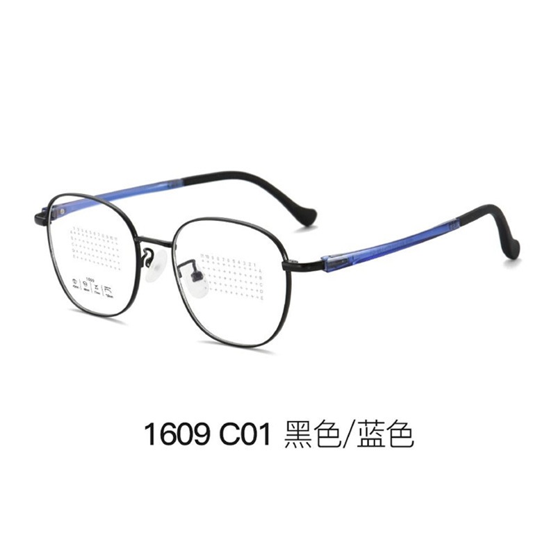 新款撞色时尚青少年眼镜细框百搭镜架高品质学生眼镜源头