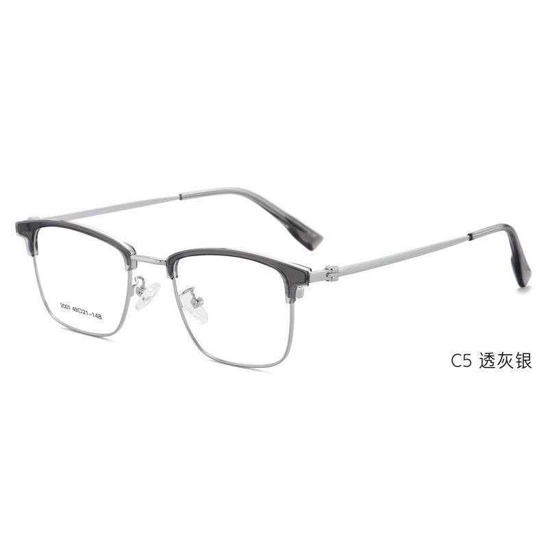 超轻眼镜男 痞帅斯文败类眉线框商务眼镜