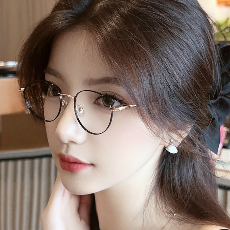 近视眼镜素颜眼镜框架防蓝光眼镜