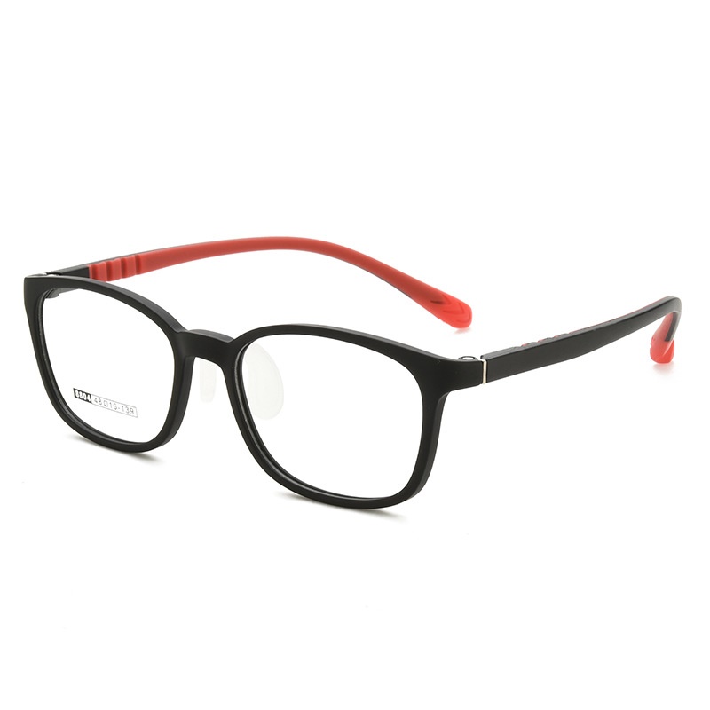 儿童硅胶眼镜框 软鼻托不压鼻镜框 近视眼镜青少年眼镜框