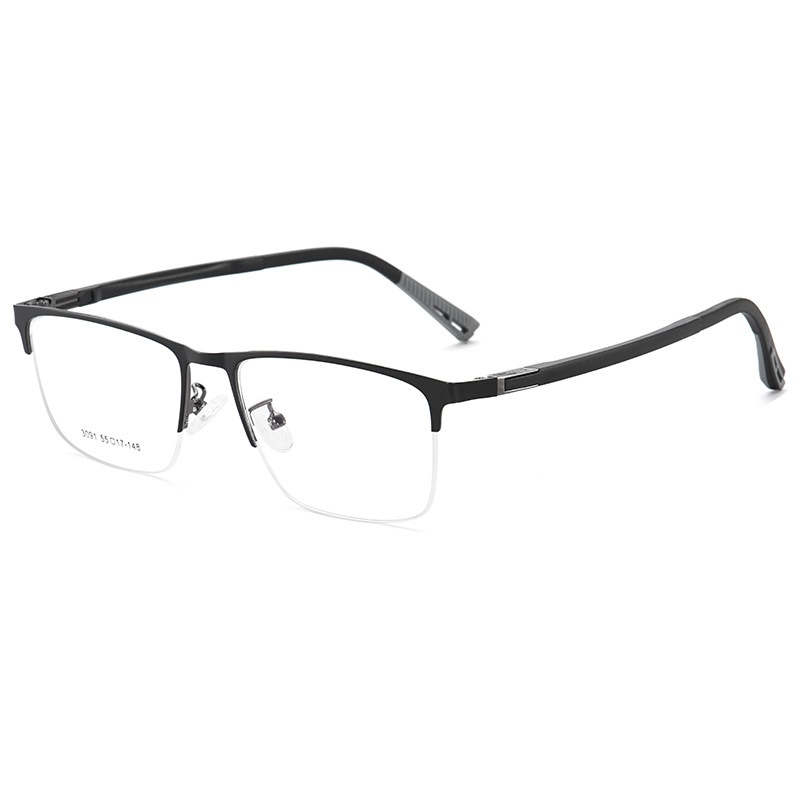 眉毛框眼镜半框眼镜 近视眼镜男防蓝光眼镜