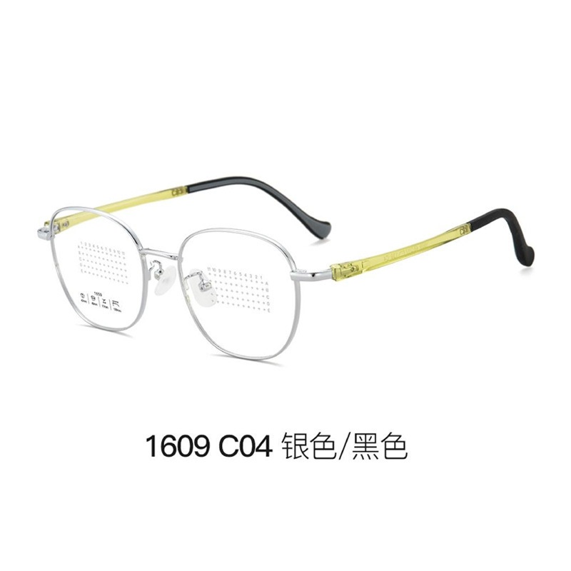 新款撞色时尚青少年眼镜细框百搭镜架高品质学生眼镜源头