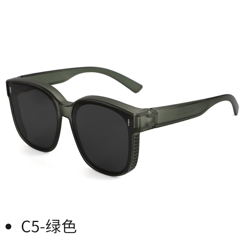 套镜新品网红同款偏光驾驶镜时尚大框防晒近视眼镜太阳镜