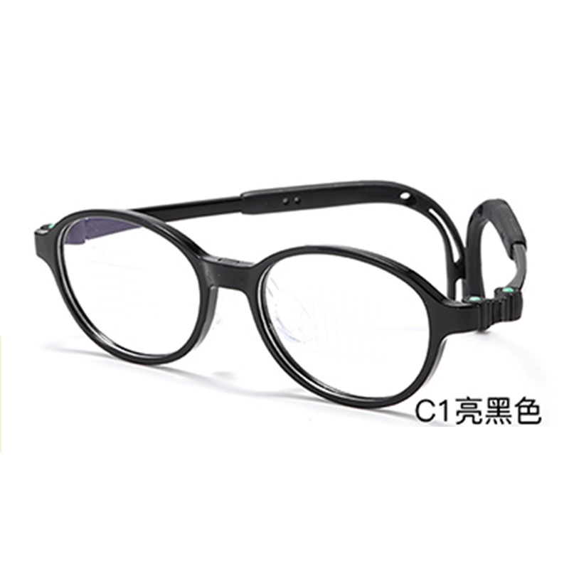 环保轻盈儿童眼镜架美观耐用防滑设计增加舒适度高清晰度