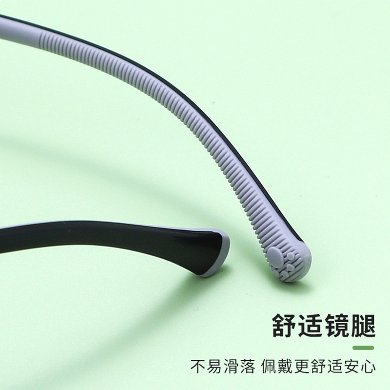 儿童眼镜架复古圆框硅胶可调节镜腿超轻学生近视眼镜框