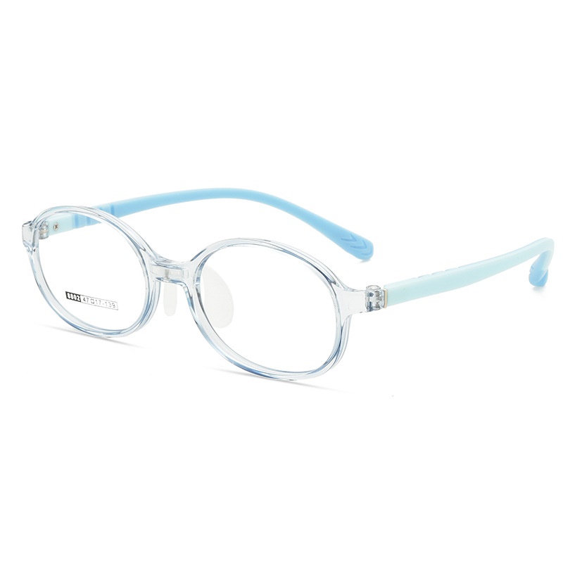 新款儿童眼镜框 超轻硅胶鼻托学生眼镜架 配近视眼镜框