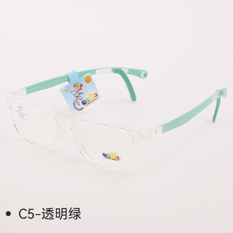 近视防控眼镜框儿童超轻硅胶tr亲肤柔韧卡通时尚青少年学生