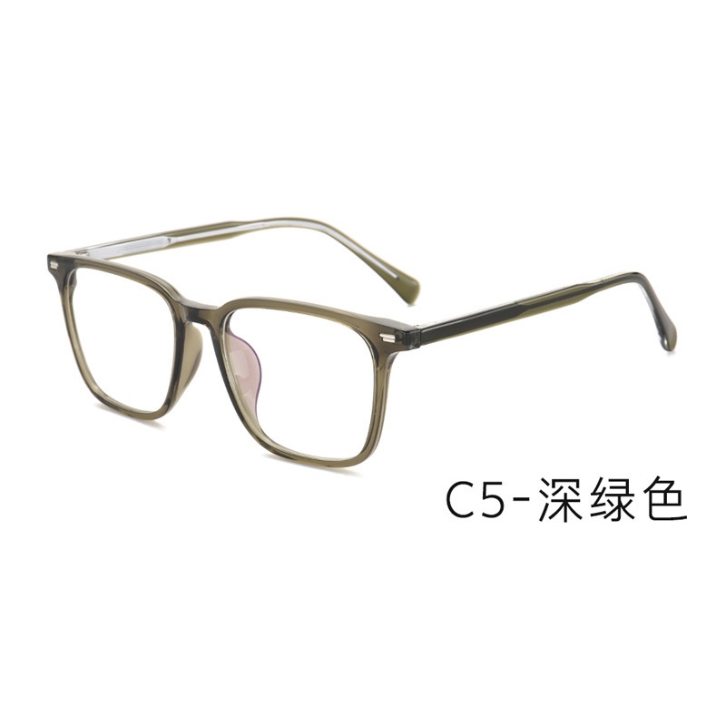 韩系素颜大码方框眼镜近视女超轻TR高级感网红眼镜框