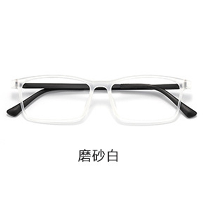 新款橡皮钛镜框超轻近视眼镜男大脸眼镜框