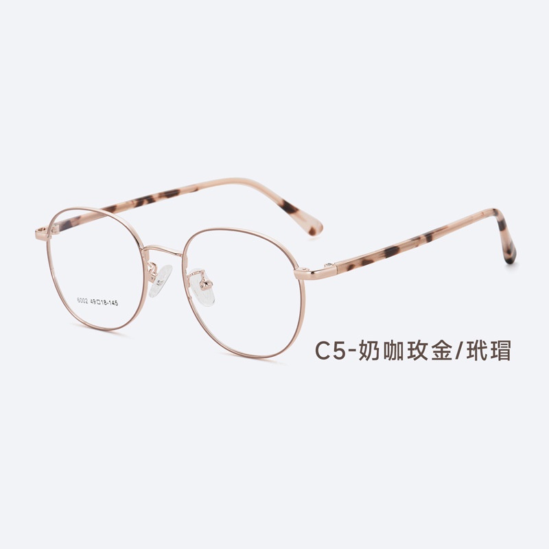 时尚素颜女款平光镜超轻复古镜框小脸高度数小框眼镜