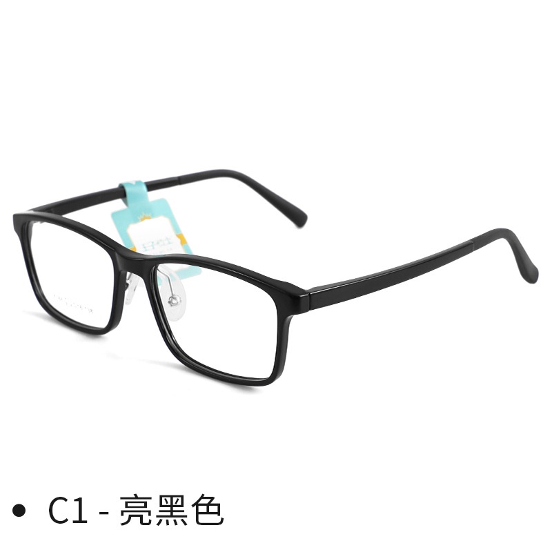 时尚方框儿童眼镜青少年学生tr90近视眼镜框方框配镜